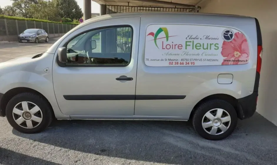 camion loire fleurs