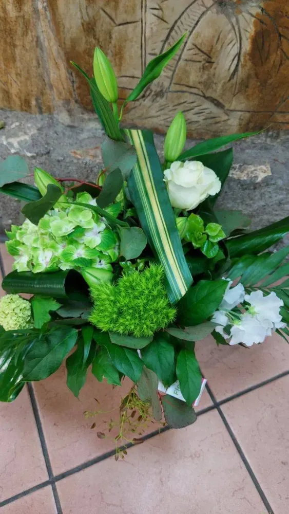 Bouquet avec hortensia
