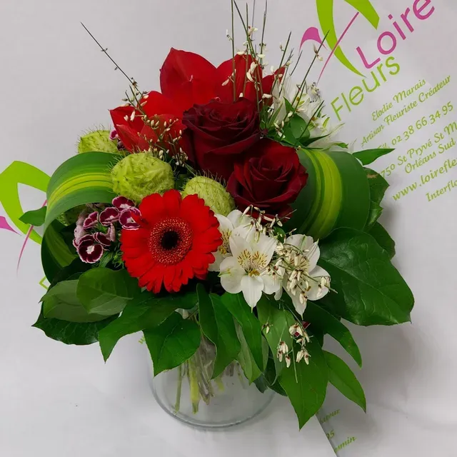 Bouquet rouge